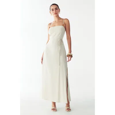 Bwldr Beatriz Midi Dress In Brown