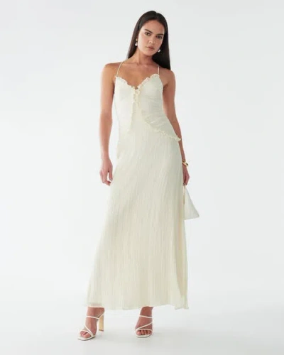 Bwldr Canyon Maxi Dress In White