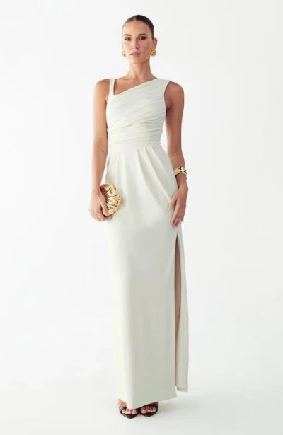 Bwldr Celina Maxi Dress In White