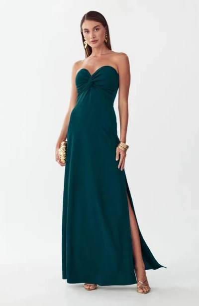Bwldr Chase Maxi Dress In Green