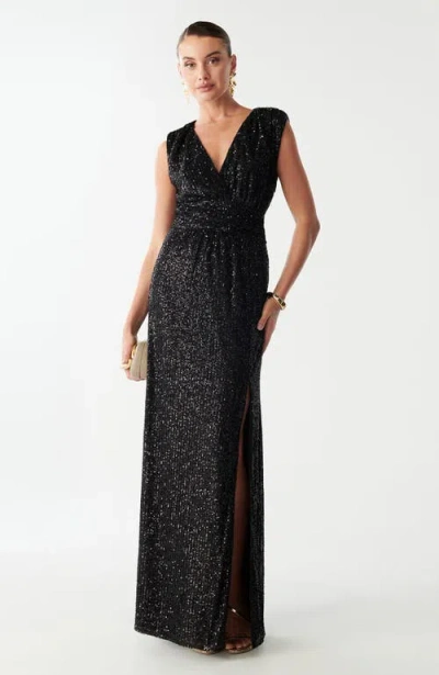 Bwldr Cottier Maxi Dress In Black