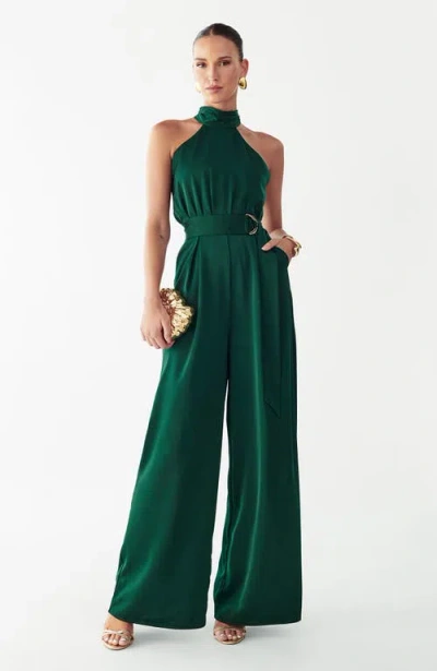 Bwldr Crest Jumpsuit In Green