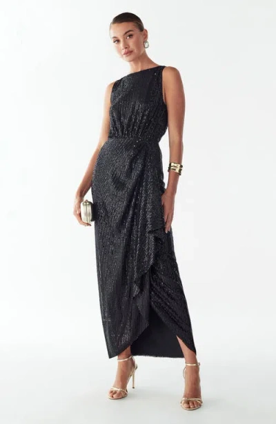 Bwldr Dewan Maxi Dress In Black