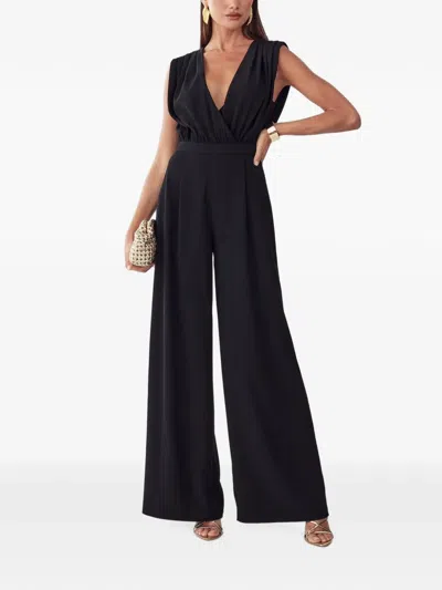 Bwldr Elan Sleeveless Jumpsuit In Black