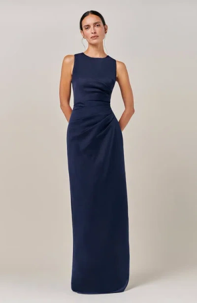 Bwldr Estrella Gown In Blue