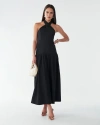 Bwldr Harvi Midi Dress In Black