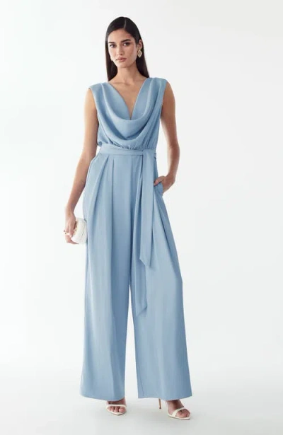 Bwldr Joanna Jumpsuit In Blue