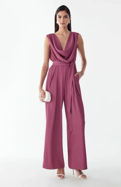 Bwldr Joanna Jumpsuit In Purple