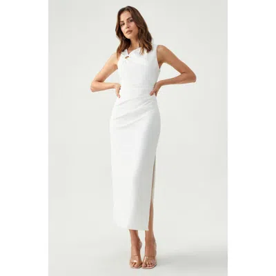 Bwldr Keir Dress In White