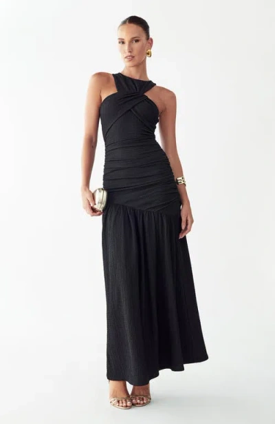 Bwldr Kyle Midi Dress In Black