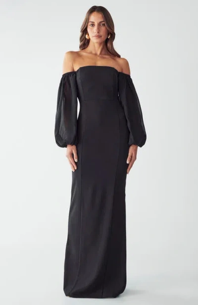 Bwldr Kyra Maxi Dress In Black