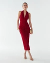 Bwldr Lizette Dress In Red