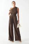 Bwldr Mariah Jumpsuit In Brown