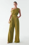 Bwldr Mariah Jumpsuit In Green