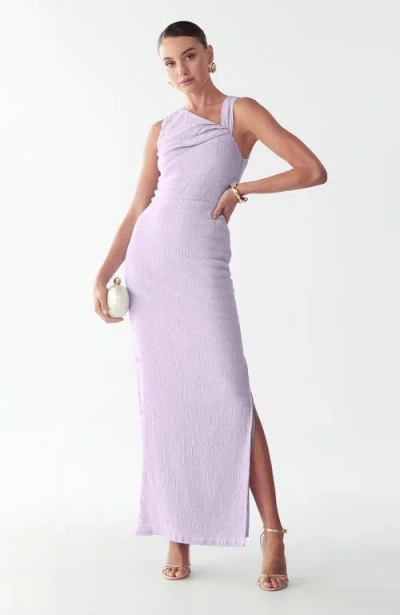 Bwldr Obi Maxi Dress In Purple