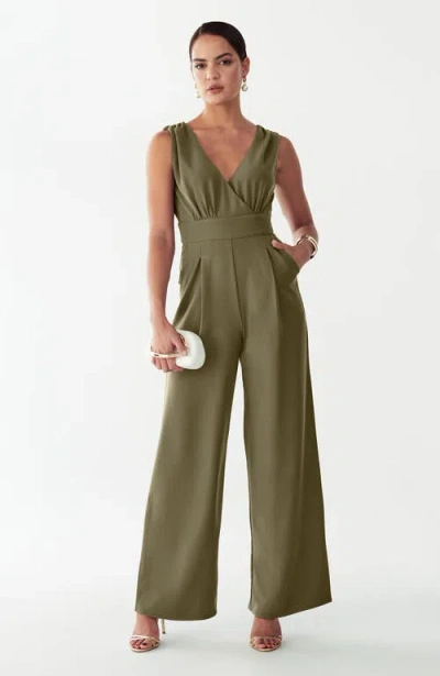 Bwldr Parker Jumpsuit In Green