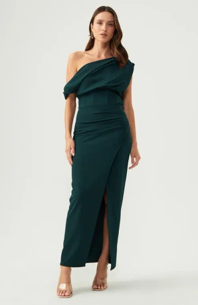 Bwldr Rhodia Midi Dress In Green