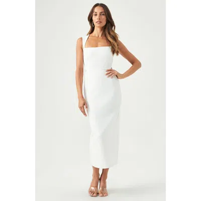 Bwldr Riri Maxi Dress In White
