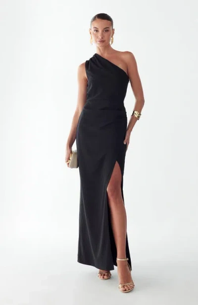 Bwldr Robin Maxi Dress In Black