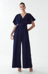 Bwldr Shana Jumpsuit In Blue