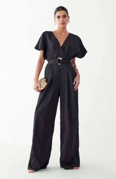 Bwldr Zarah Jumpsuit In Black