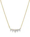 By Adina Eden Adina Eden 14k 0.80 Ct. Tw. Lab-grown Diamond Necklace