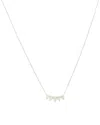 By Adina Eden 14k 0.80 Ct. Tw. Lab-grown Diamond Necklace In Multi