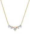 By Adina Eden Adina Eden 14k 1.04 Ct. Tw. Lab-grown Diamond Necklace