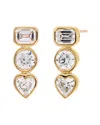 By Adina Eden Adina Eden 14k Lab-grown Diamond Earrings