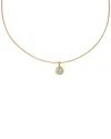 By Adina Eden Adina Eden 14k Lab-grown Diamond Necklace