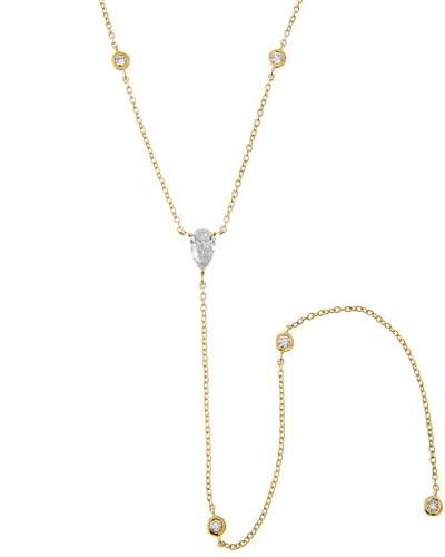 By Adina Eden Adina Eden 14k 0.77 Ct. Tw. Lab-grown Diamond Necklace In Gold