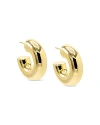 By Adina Eden Bubble Chunky Hoop Earrings In Gold