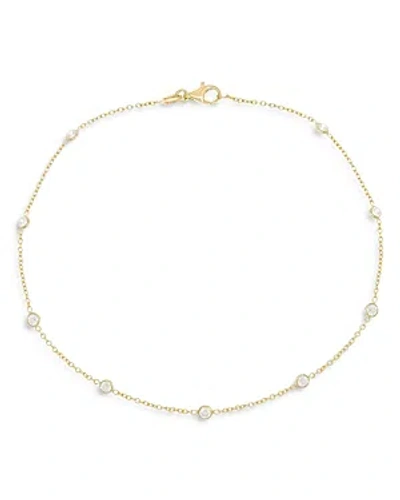 By Adina Eden By The Yard Anklet In Silver/gold