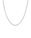 By Adina Eden Classic Thin Tennis Necklace