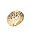 BY ADINA EDEN INDENTED PUFFY ROUNDED STATEMENT RING