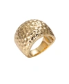 BY ADINA EDEN INDENTED PUFFY WIDE STATEMENT RING