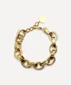 By Alona 18ct Gold-plated Aurora Chain Bracelet In Gold
