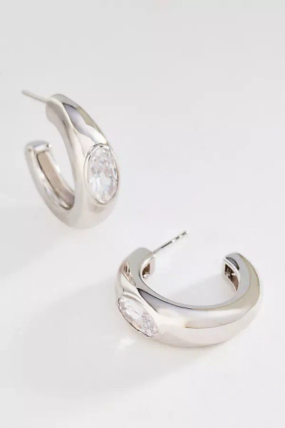 By Alona Belle Hoop Earrings In Silver
