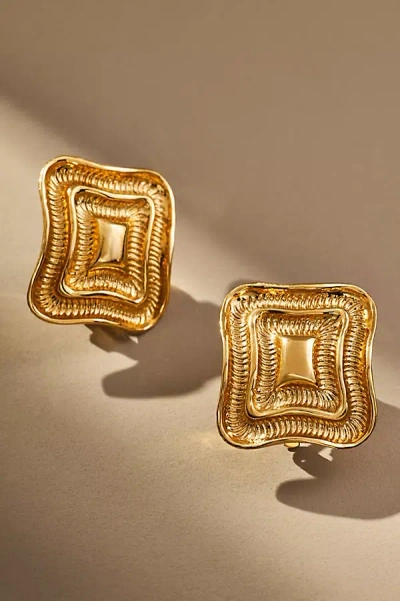 By Alona Wave Earrings In Gold