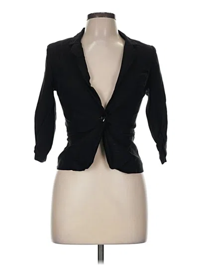 Pre-owned By & By Blazer Jacket In Black