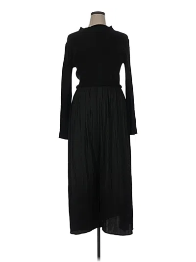 Pre-owned By & By Casual Dress In Black