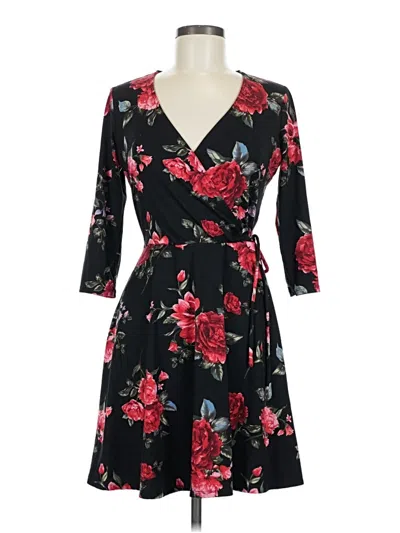 Pre-owned By & By Casual Dress In Black