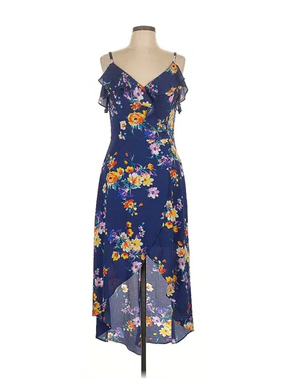Pre-owned By & By Casual Dress In Blue