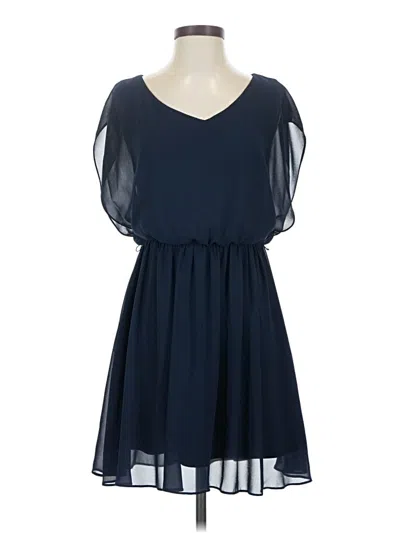 Pre-owned By & By Casual Dress In Blue