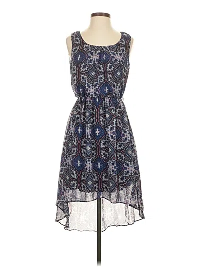 Pre-owned By & By Casual Dress In Blue