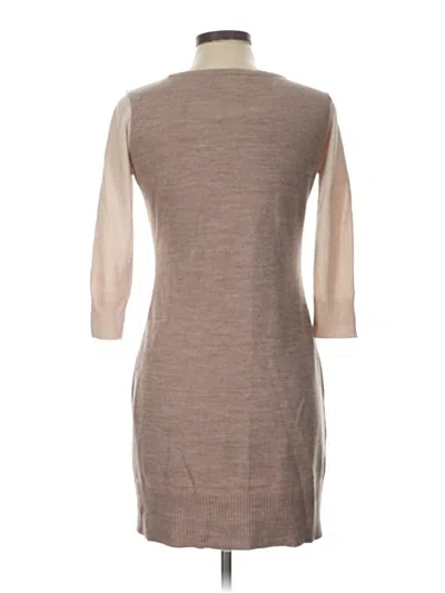 Pre-owned By & By Casual Dress In Brown