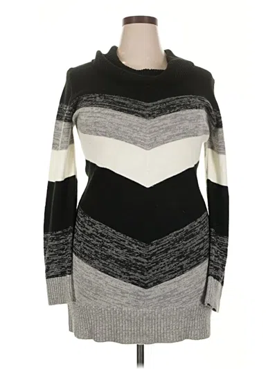Pre-owned By & By Casual Dress In Gray