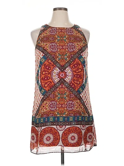 Pre-owned By & By Casual Dress In Orange