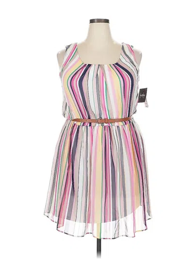 Pre-owned By & By Casual Dress In Pink