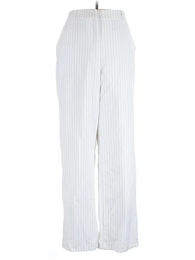 Pre-owned By & By Casual Pants In White